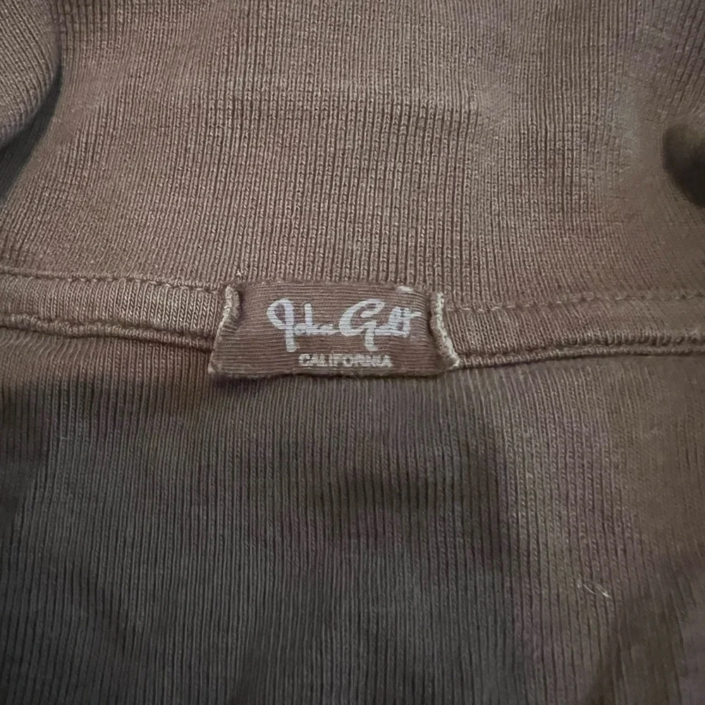 Pacsun Brandy Melville John Galt Brown Colleena tank top polo shirt collared - Picture 3 of 4